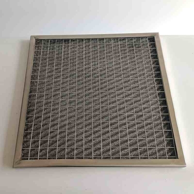 2x3mm Welded Grill Knitted Wire Mesh 3-5um Rating Grease Filter Wire Mesh