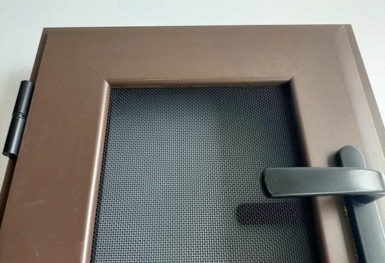 Powder Coated 304 316 Stainless Steel Insect Screen Mesh 1-30m Anti Strike
