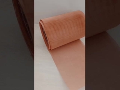 Leinwandbindung 1M 200 Masche 0.05mm roter kupferner Gauze Mesh Copper Insect Screen Mesh